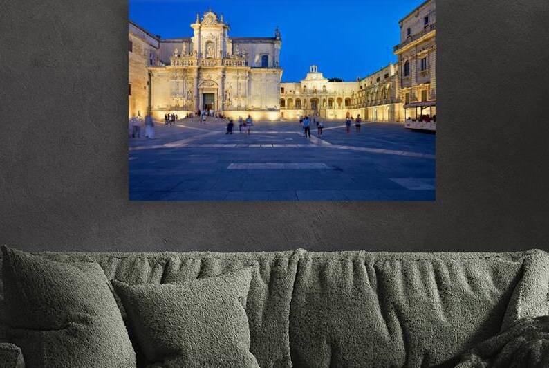 Apulia Puglia Salento Italy. Lecce. Cathedral Maria Santissima Assunta and Saint Orontius by Marco Brivio