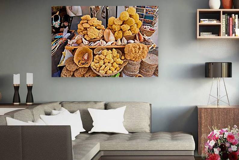 Salento. Apulia Puglia Italy. Gallipoli. Natural sea sponges by Marco Brivio