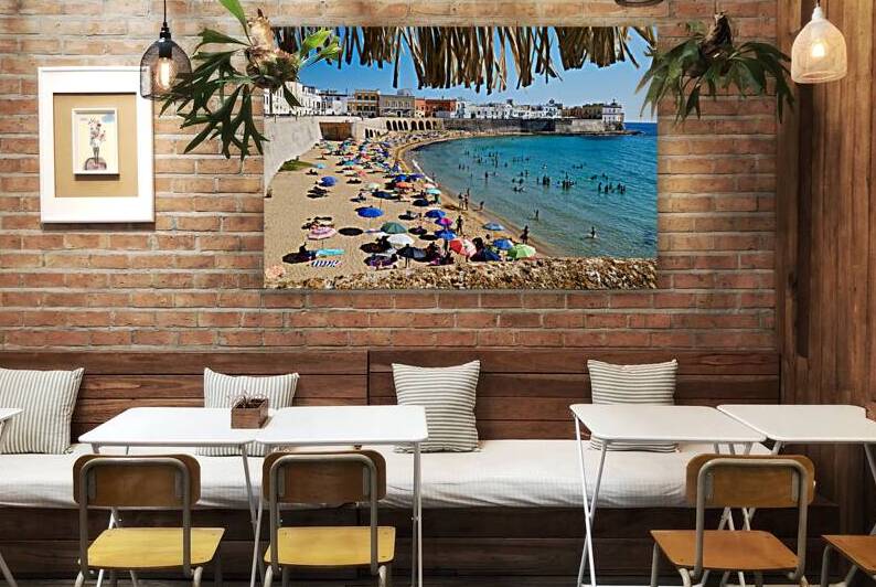 Gallipoli Puglia Salento Italy. La Purità Beach by Marco Brivio