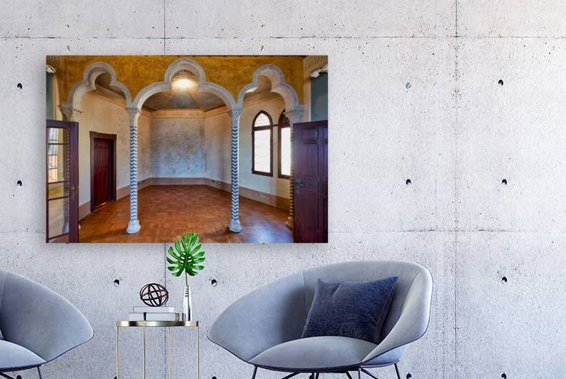 Bologna Italy. Rocchetta Mattei is a fortress located in the northern Apennines by Marco Brivio