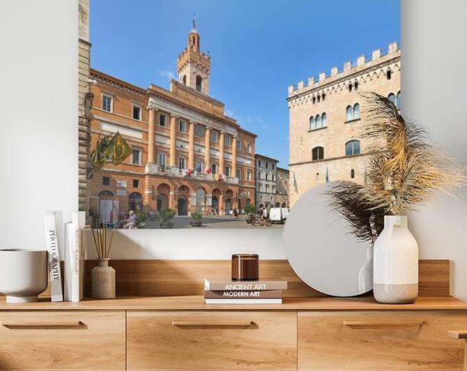 Foligno Umbria Italy. The Town Hall Communal Palace by Marco Brivio