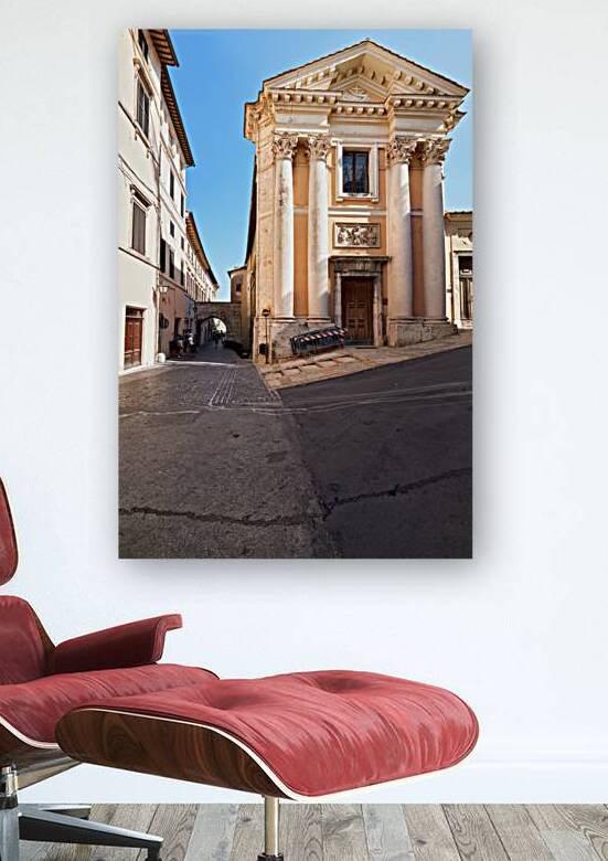 Spoleto Umbria Italy. SantAnsano church by Marco Brivio