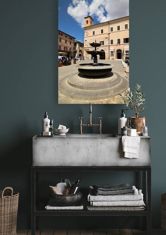 Spello Umbria Italy. Piazza della Repubblica by Marco Brivio