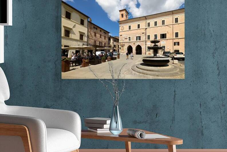 Spello Umbria Italy. Piazza della Repubblica by Marco Brivio