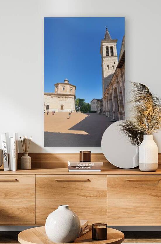 Spoleto Umbria Italy. The Cathedral by Marco Brivio