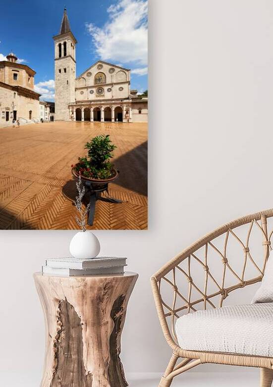 Spoleto Umbria Italy. Duomo di Spoleto Cathedral by Marco Brivio