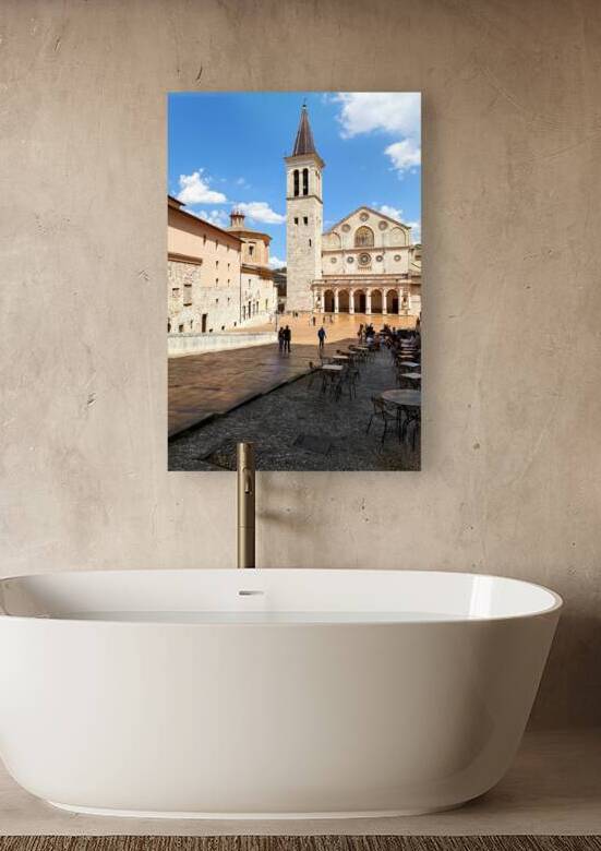 Spoleto Umbria Italy. Duomo di Spoleto Cathedral by Marco Brivio