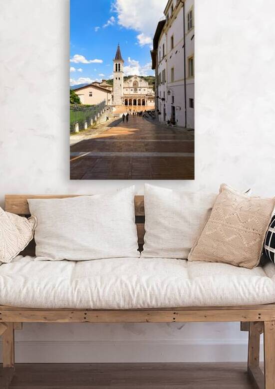 Spoleto Umbria Italy. Duomo di Spoleto Cathedral by Marco Brivio