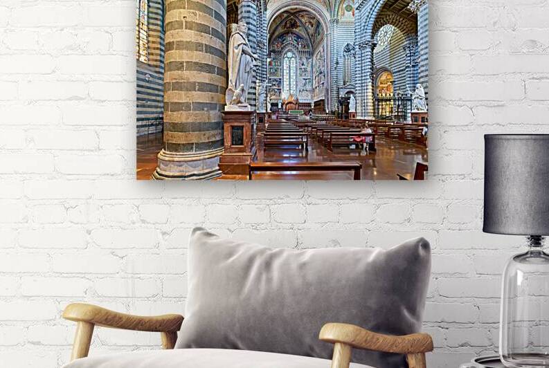 Orvieto Umbria Italy. The interior of the Cathedral by Marco Brivio