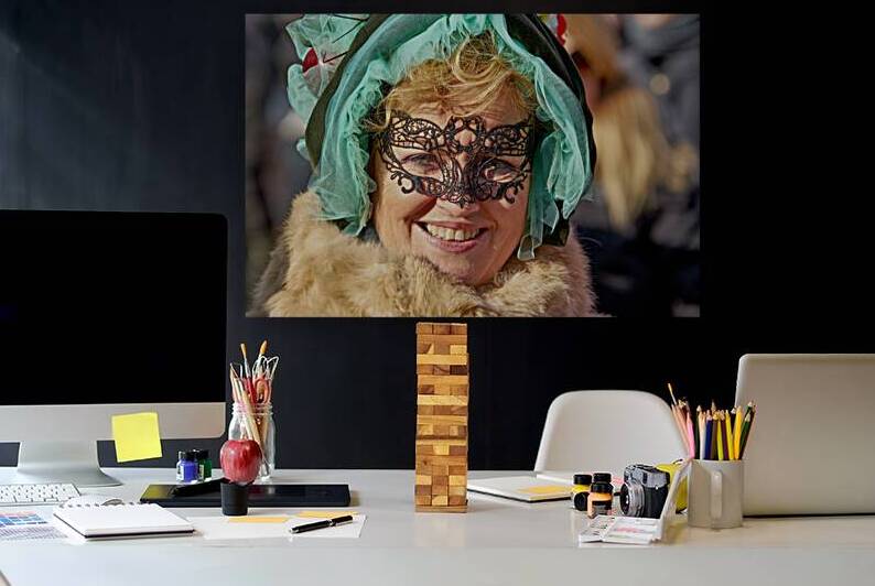 Venice Italy. The Carnival by Marco Brivio