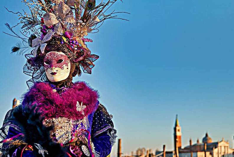 Venice Italy. The Carnival by Marco Brivio