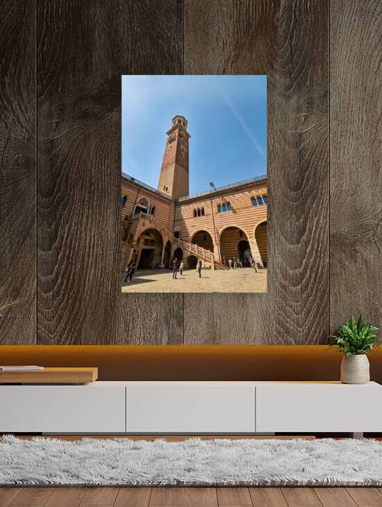 Verona Veneto Italy. Torre dei Lamberti by Marco Brivio