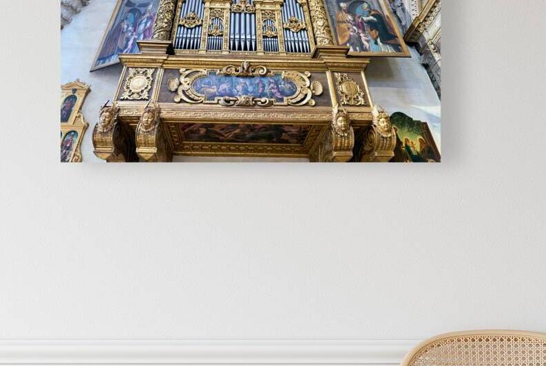 Verona Veneto Italy. Verona Cathedral Duomo di Verona. The organ by Marco Brivio