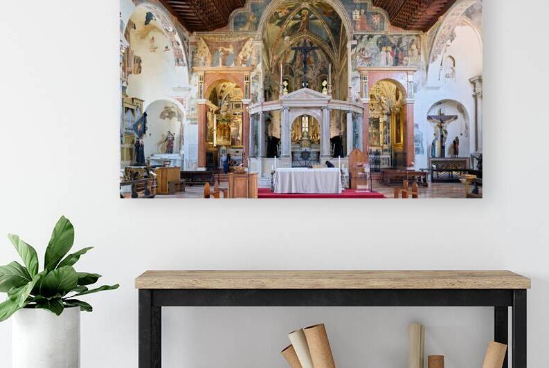 Verona Veneto Italy. San Fermo Maggiore Church by Marco Brivio