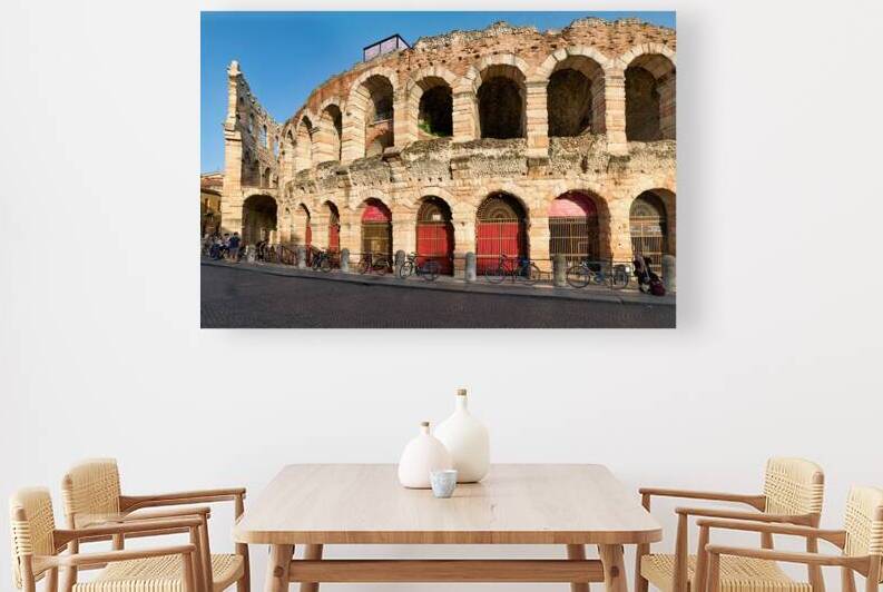 Verona Veneto Italy. The Verona Arena - Roman Amphitheatre by Marco Brivio