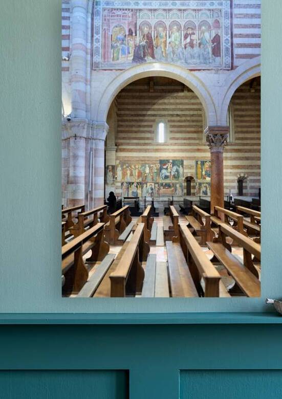 Verona Veneto Italy. The Basilica of San Zeno by Marco Brivio