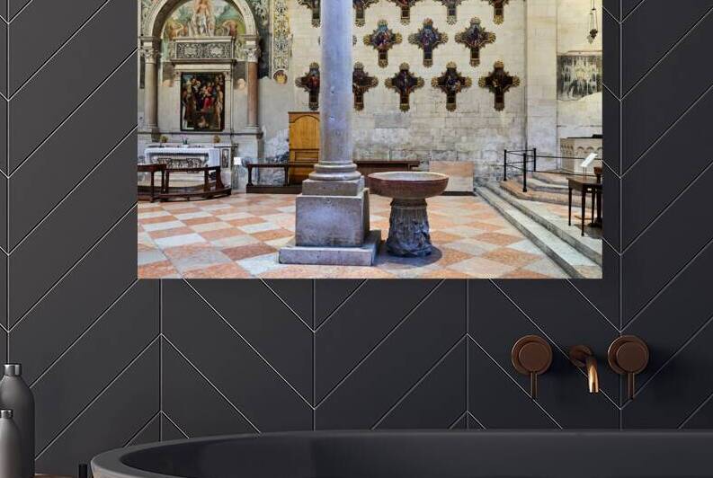 Verona Veneto Italy. The Basilica of San Zeno by Marco Brivio