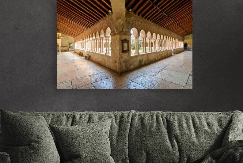 Verona Veneto Italy. The Basilica of San Zeno. The cloister by Marco Brivio