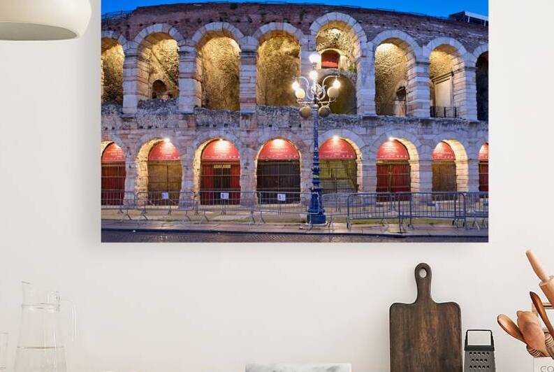 Verona Veneto Italy. The Verona Arena - Roman Amphitheatre by Marco Brivio