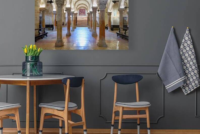 Verona Veneto Italy. The Basilica of San Zeno. The crypt by Marco Brivio