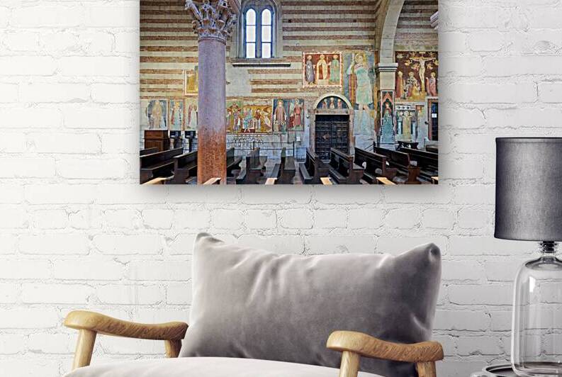 Verona Veneto Italy. The Basilica of San Zeno by Marco Brivio