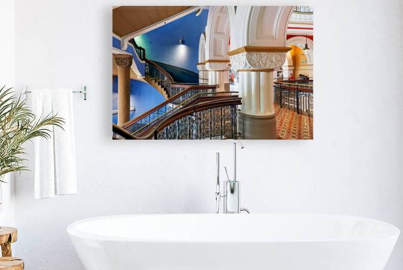 Interior view of Queen Victoria Building in Sydney Australia by Marco Brivio