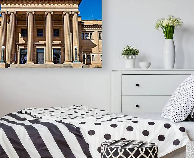 Public Library of New South Wales building facade by Marco Brivio