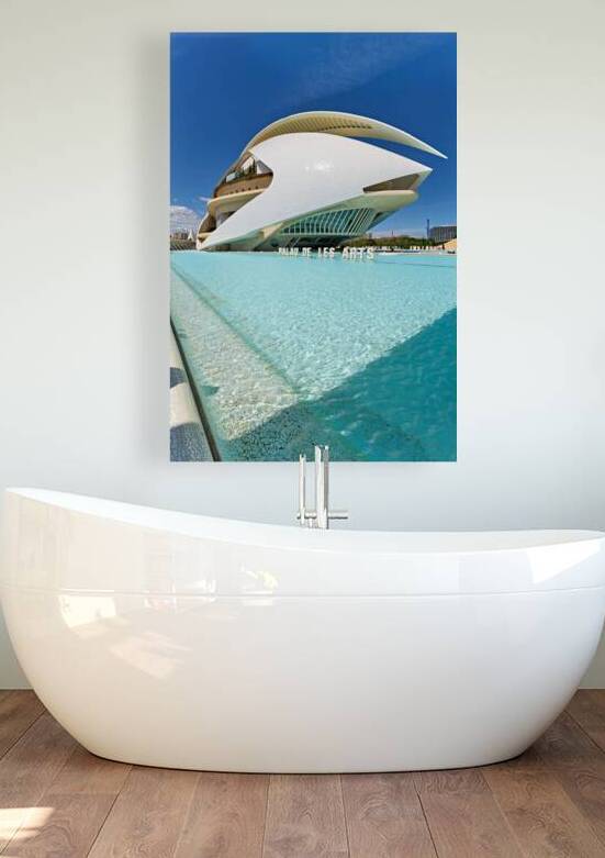 Enjoying the architecture of Palau de les Arts Reina Sofia in Va by Marco Brivio