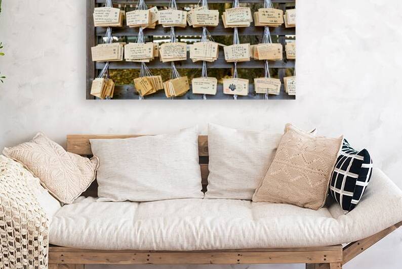 Wishes and invocations at Meiji Jingu Shrine in Tokyo by Marco Brivio