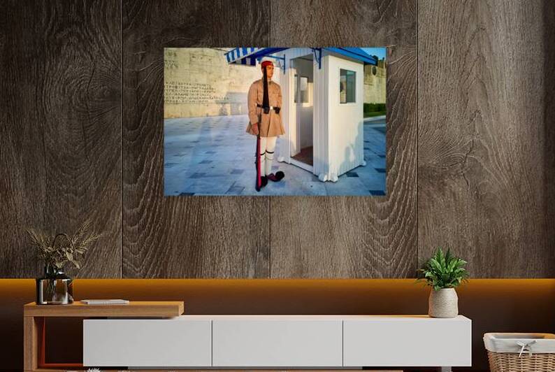 Changing of the guard at Syntagma Square in Athens Greece by Marco Brivio