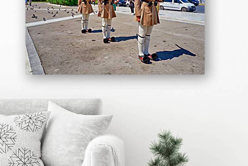 Changing of the guard ceremony in Syntagma Square in Athens by Marco Brivio