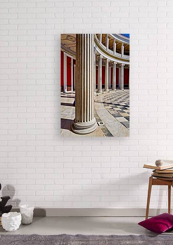 Visit to Zappeio Hall in Athens Greece during a conference event by Marco Brivio