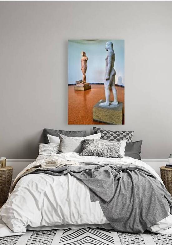 Ancient sculptures at Athens National Archaeological Museum by Marco Brivio