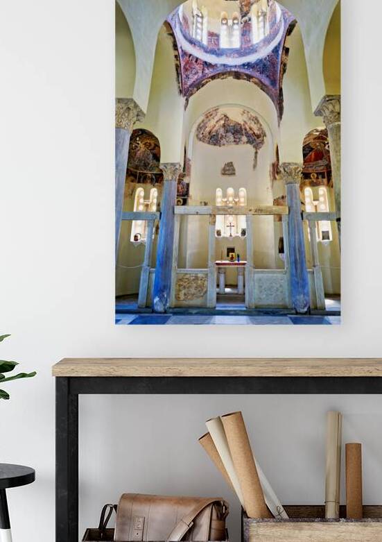 Old church of the holy apostles in ancient agora of athens by Marco Brivio