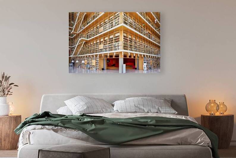 People explore the National Library in Athens by Marco Brivio