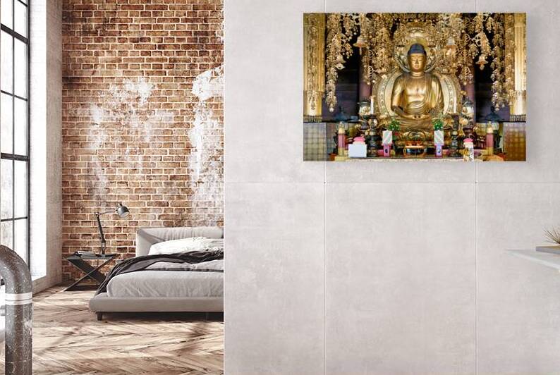 Buddha statue in Chion in temple in Kyoto Japan during daylight by Marco Brivio