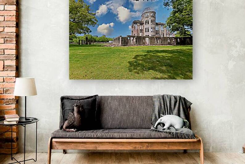 Hiroshima Peace Memorial Genbaku Dome stands as a symbol of hist by Marco Brivio