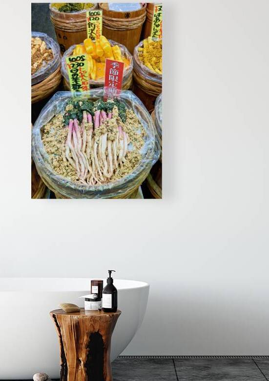 Colors and activities at Nishiki Market in Kyoto Japan by Marco Brivio