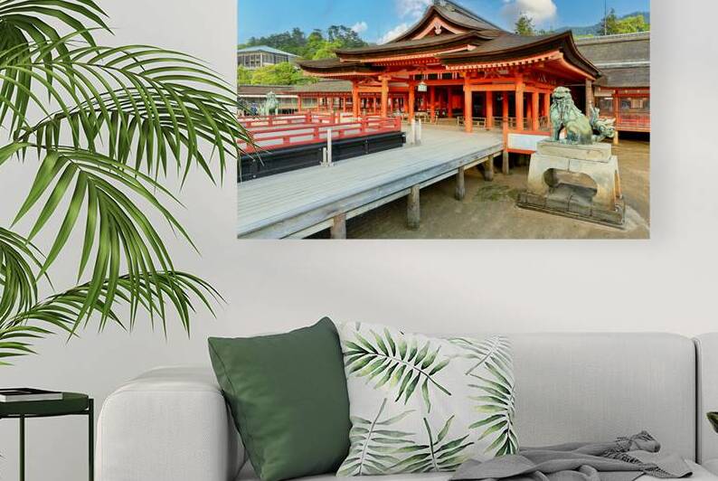 Visit to Itsukushima shrine on Miyajima island in Japan near Hir by Marco Brivio