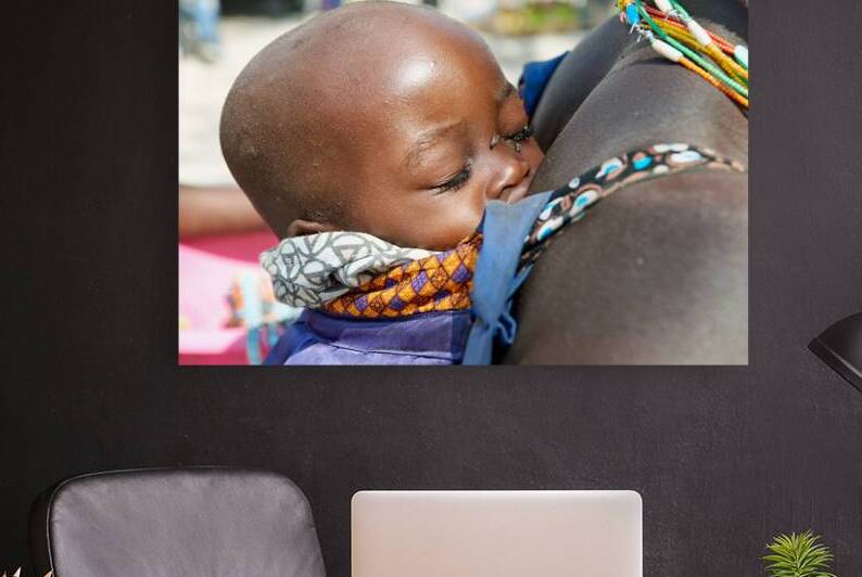 Baby portrait from Zemba Bantu in Kunene Namibia by Marco Brivio