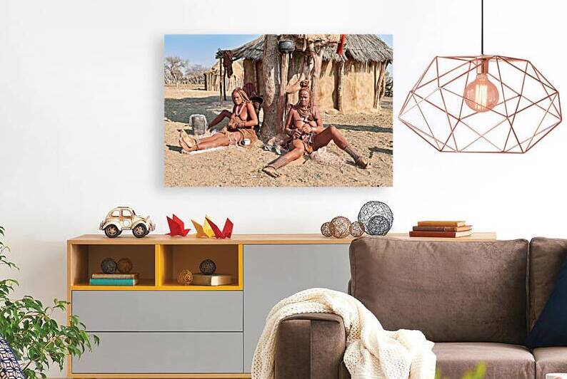 Life in a Himba village in Kunene Region Namibia is shown here by Marco Brivio