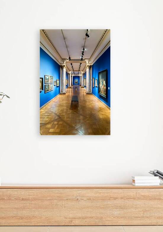 Art exploration at the fine arts museum in Strasbourg Alsace Fra by Marco Brivio