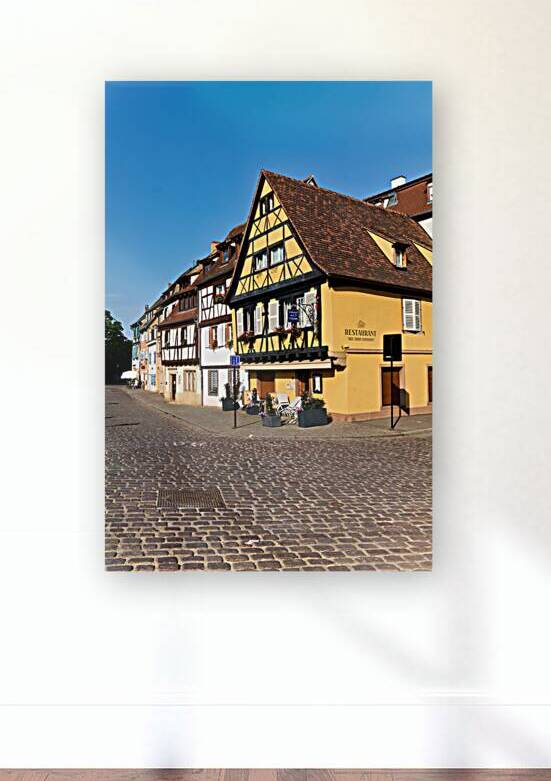 Visitors walk in Petite Venise while exploring timber framed hou by Marco Brivio