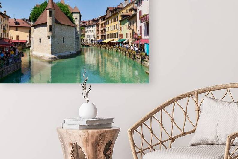 Exploring the Palais de lIsle by the Thiou River in Annecy by Marco Brivio