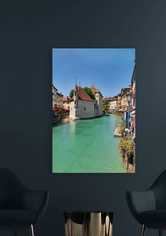 Palais de lIsle on Thiou river in Annecy Haute Savoie France by Marco Brivio