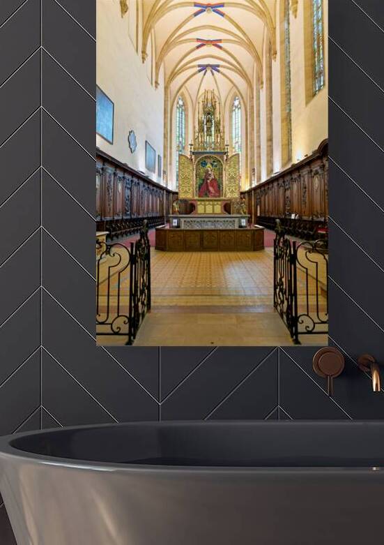 Explore the Dominican Church and Madonna altar in Colmar Alsace by Marco Brivio