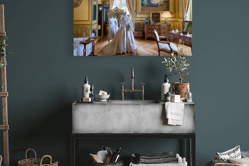 Explore historical fashion in the dress room of Chateau de Cheve by Marco Brivio