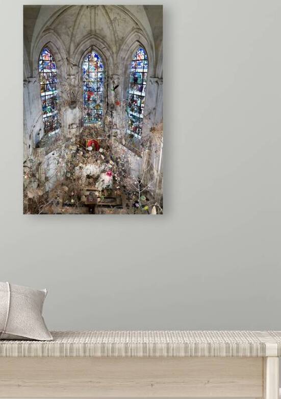 Chapel of Chaumont in France shows art and design features insid by Marco Brivio