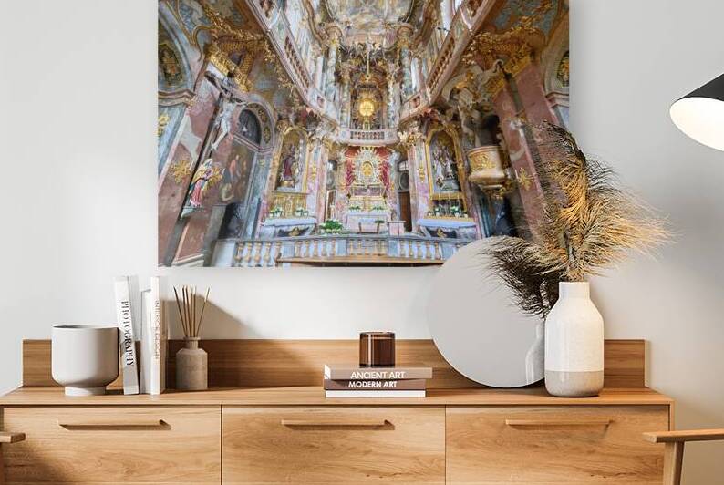 Exploring st. johann nepomuk in asam church munich bavaria by Marco Brivio