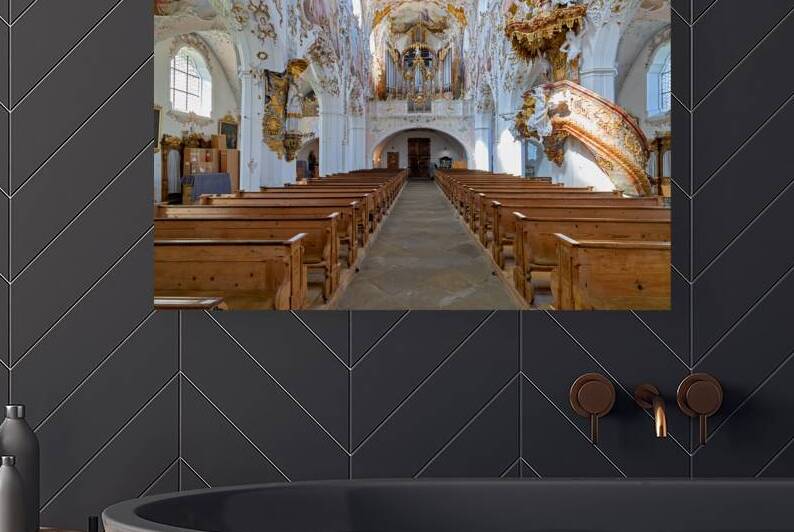 Visit Maria Geburt Church along the Romantic Road in Bavaria by Marco Brivio